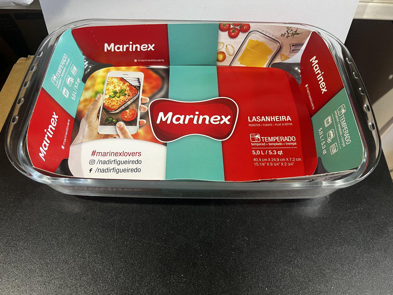 Деко Marinex прямокутне скляне 5 л (6538)