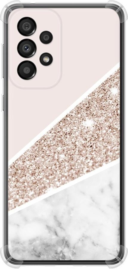 Чехол на Samsung Galaxy A33 5G A336B Пастельный мрамор (4342sp-2584-42517)
