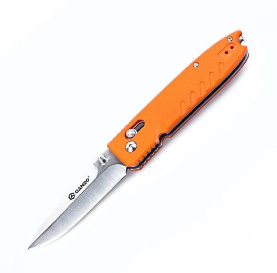 Нож складной Ganzo G746-1-OR карманный универсальный Axis Lock 200 мм Orange (552239)