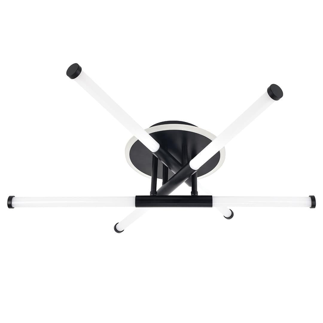 Светодиодный светильник LED SNOFNUGG-6 BK 55W 3000-6000К 300-4400Lm с пультом ДК Черный (V6919120210050)