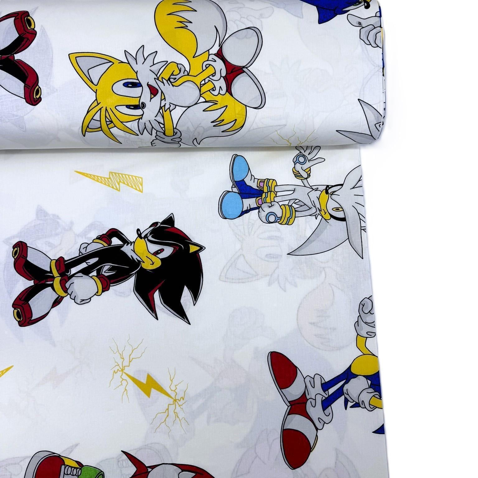 Ткань для постельного белья ранфорс Соник 240 см Белый (10090-01)