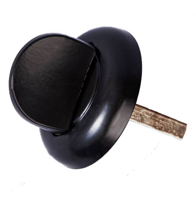 Засувка врізна Аріко одностороння Чорний (18038727)