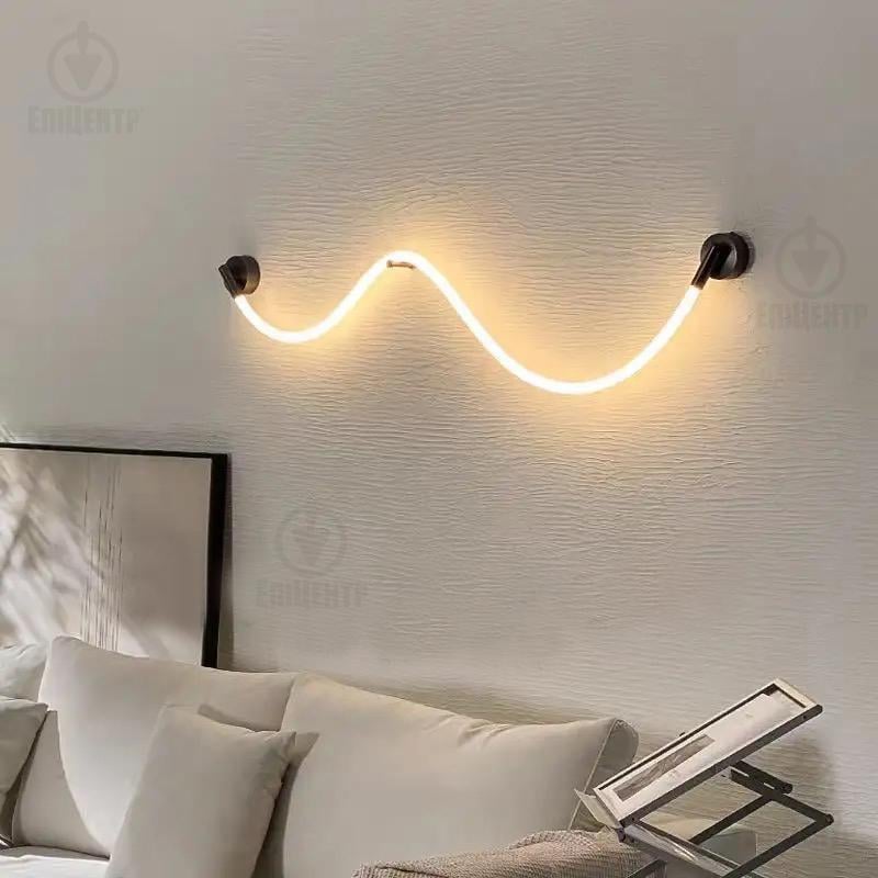 Светильник гибкий настенный LED CordLight теплый свет 3000K минималистичный скандинавский стиль 18W 160 см (700080)