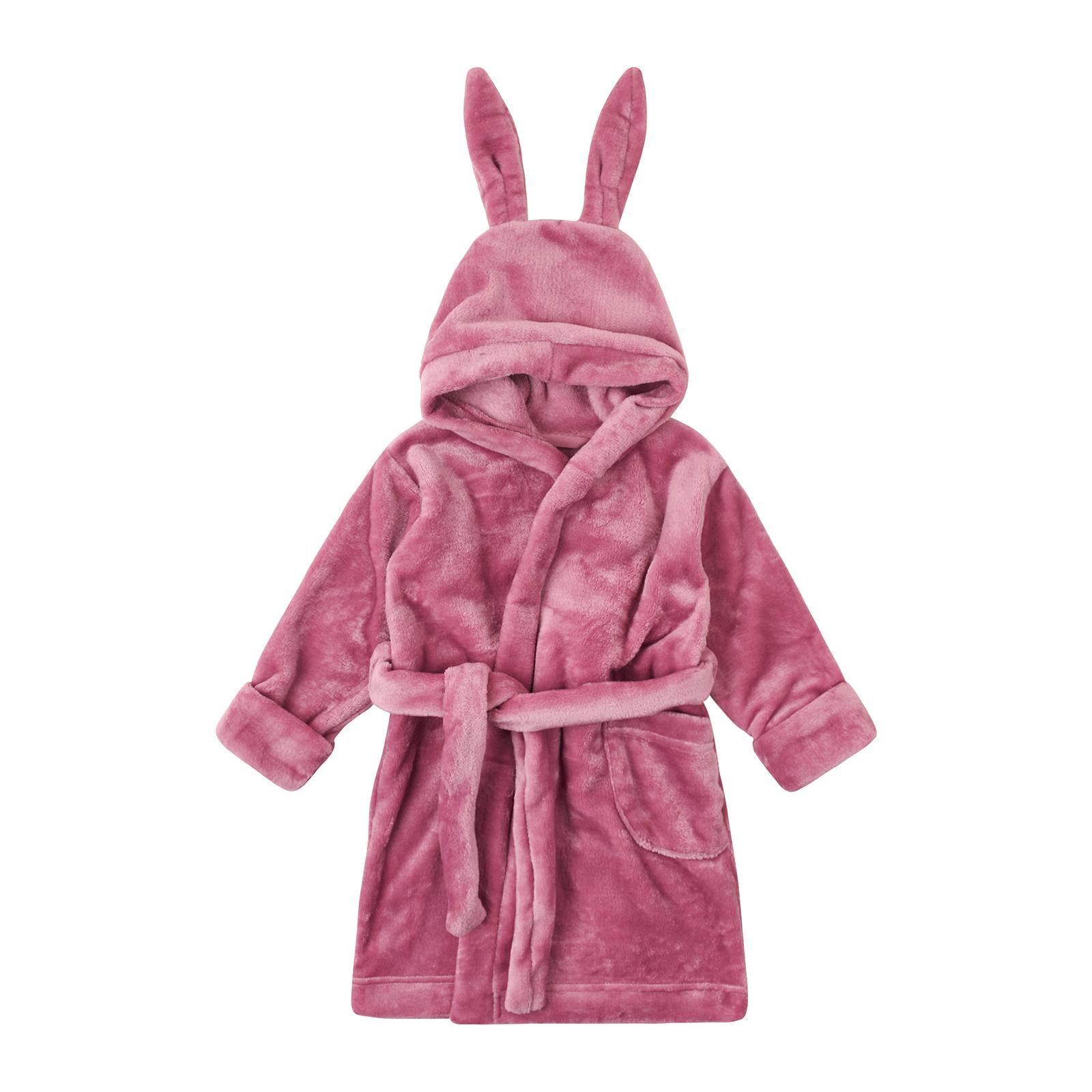 Халат дитячий ЛяЛя 16МХ101 для дівчинки 98 см Бузковий (22604728)