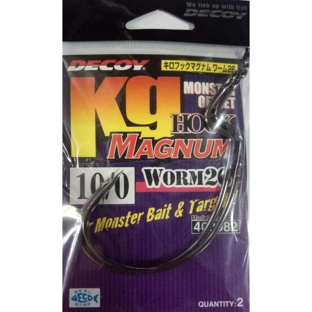 Крючки Decoy Kg Hook Magnum Worm 26 №10/0 2 шт. (1013-1562.04.86)