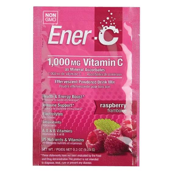 Витамин C Ener-C Vitamin C- 1000 мг 0,3 ун. 9,4 г 1 порция Raspberry (EC031)