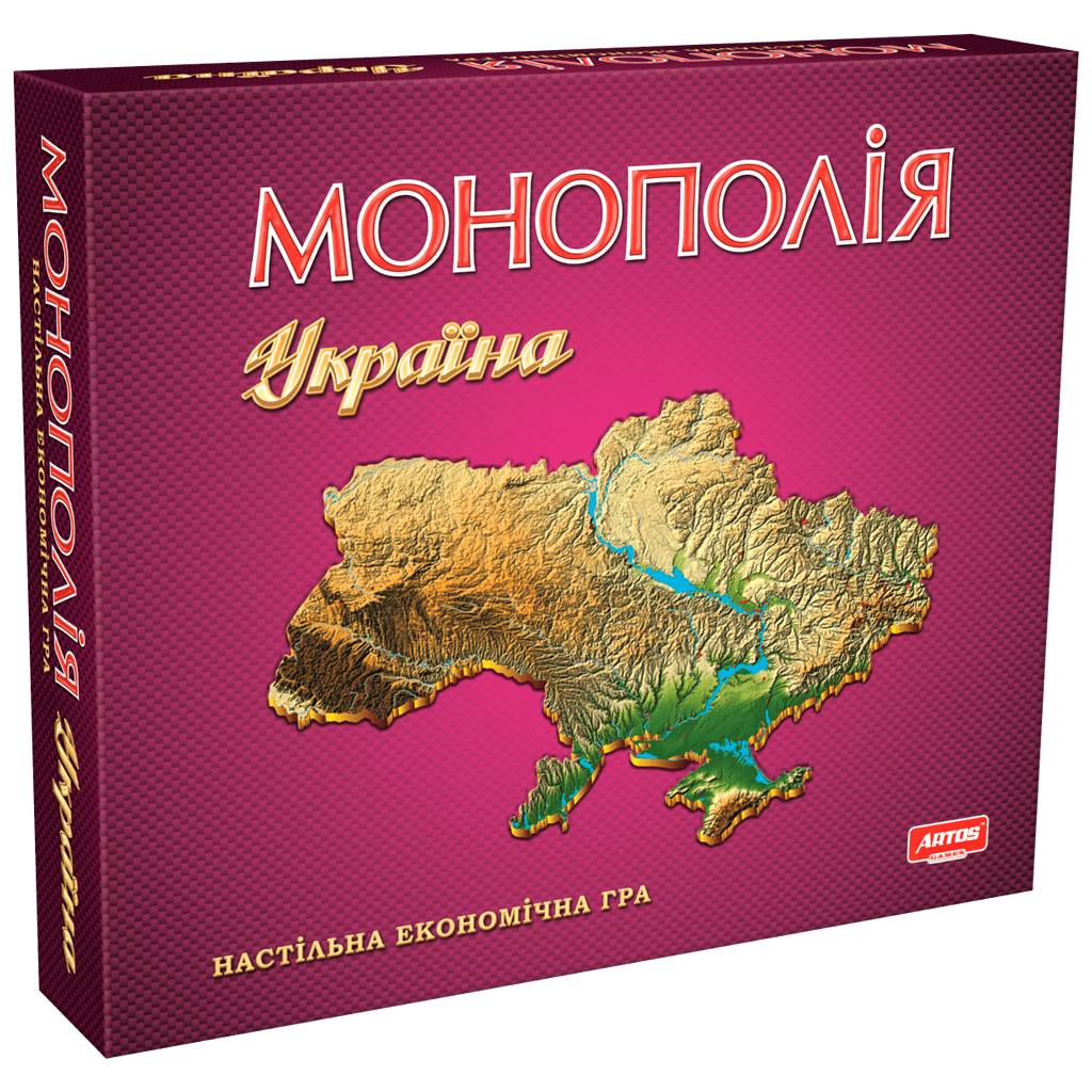 Настольная игра ARTOS GAMES Монополия Украина