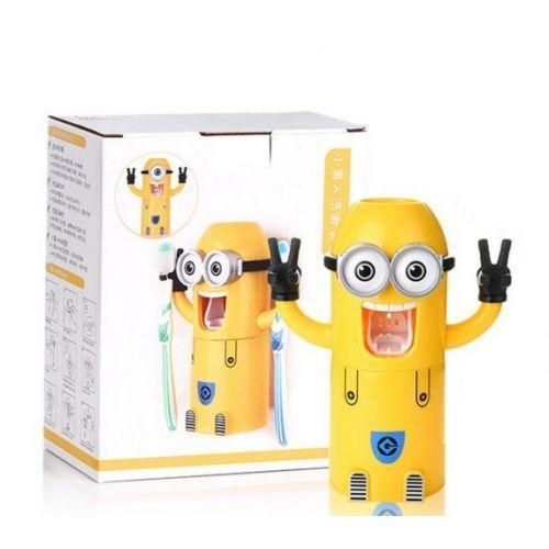 Дозатор диспенсер держатель зубной пасты Миньон для двух зубных щеток (1052) - фото 3