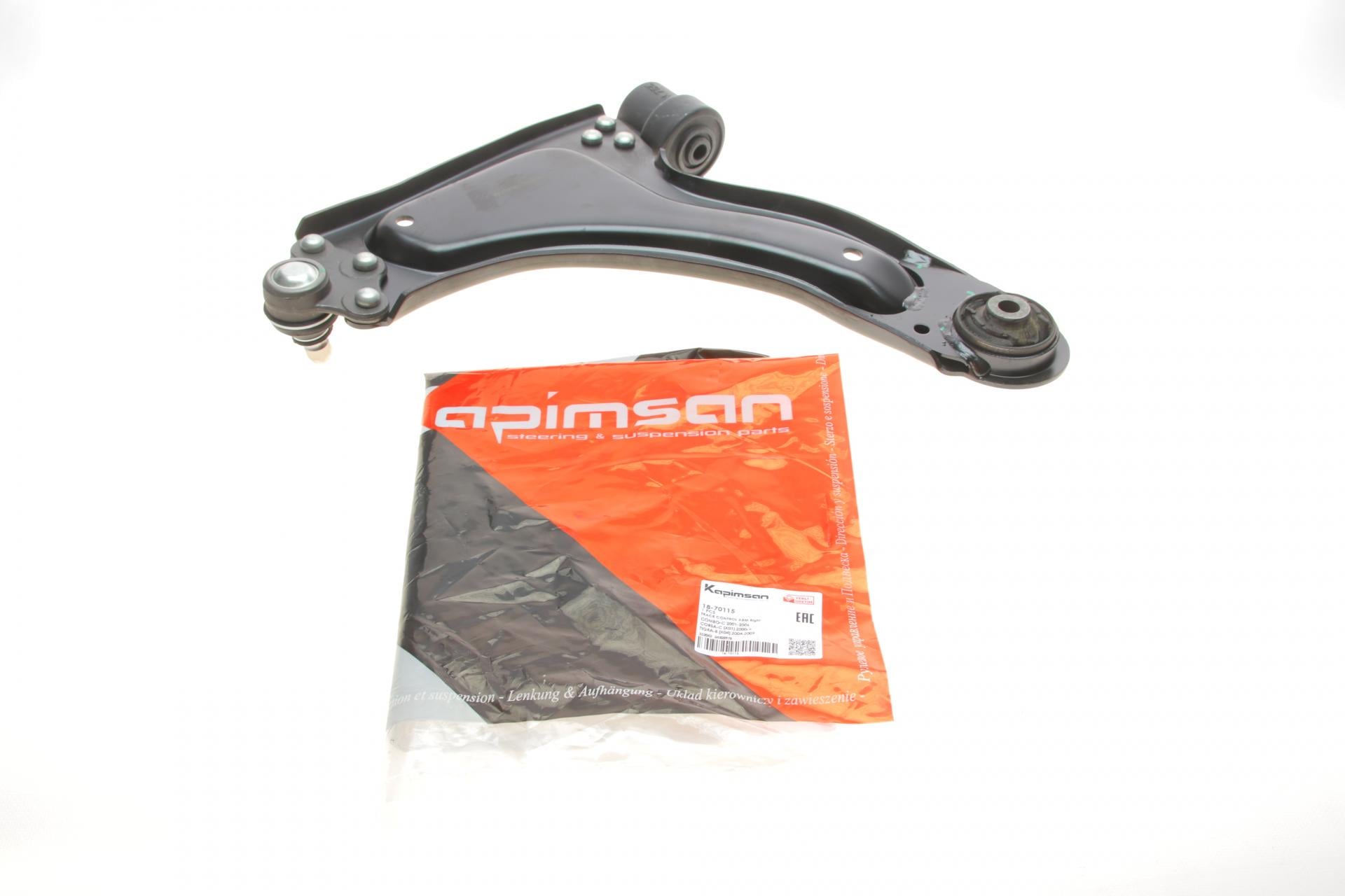 Рычаг подвески KAPIMSAN передний/снизу R Opel Combo 01-/Corsa C 00-09/Tigra 04-10 (18-70115) Рычаг подвески KAPIMSAN передний/снизу R Opel Combo 01-/Corsa C 00-09/Tigra 04-10 (18-70115)