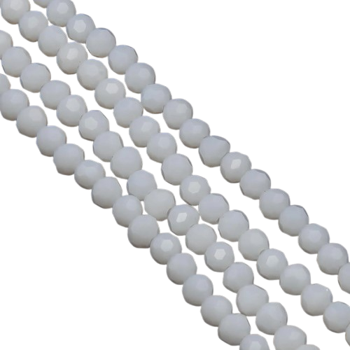 Бусины хрусталь огранка шар 95 шт. 37 см 4 мм Белый (БС0004х02) Бусины хрусталь огранка шар 95 шт. 37 см 4 мм Белый (БС0004х02)