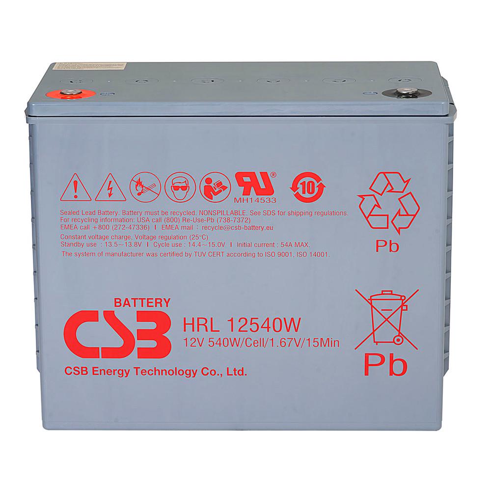 Батарея аккумуляторная CSB HRL12540W 12V 130Ah