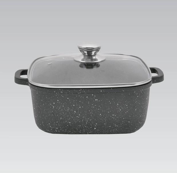 Кастрюля антипригарная Maestro Granite 28x28 см 8 л Кастрюля антипригарная Maestro Granite 28x28 см 8 л