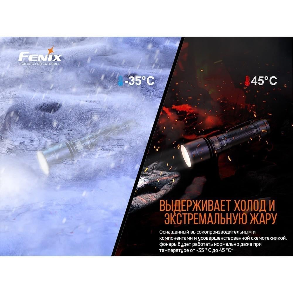 Комплект Fenix ліхтар C7 та ліхтар ручний E01 V2.0 - фото 12