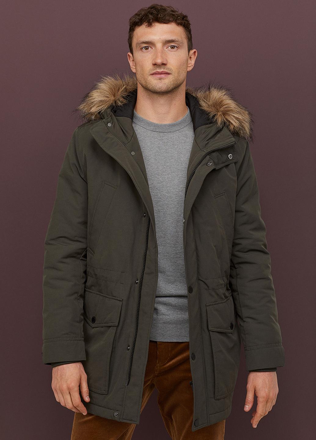 Куртка H&M М Темно-Зеленый (8195002b50)