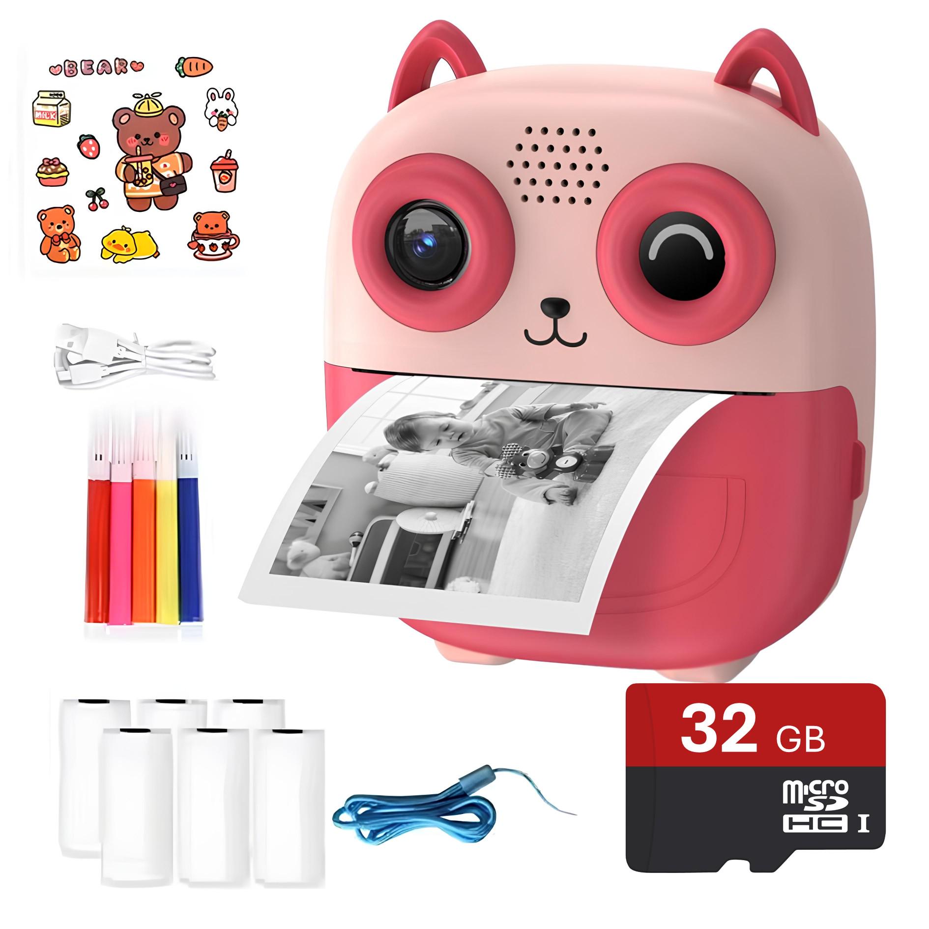 Фотоаппарат мгновенной печати Swan Baby Розовый