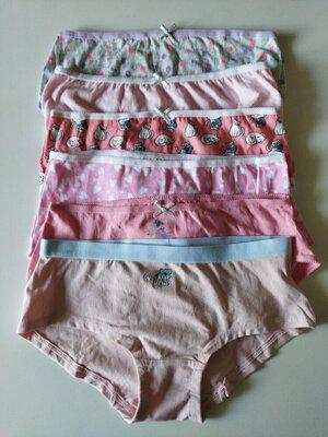 Комплект трусиків Primark для дівчинки 6 шт. на 11-12 років