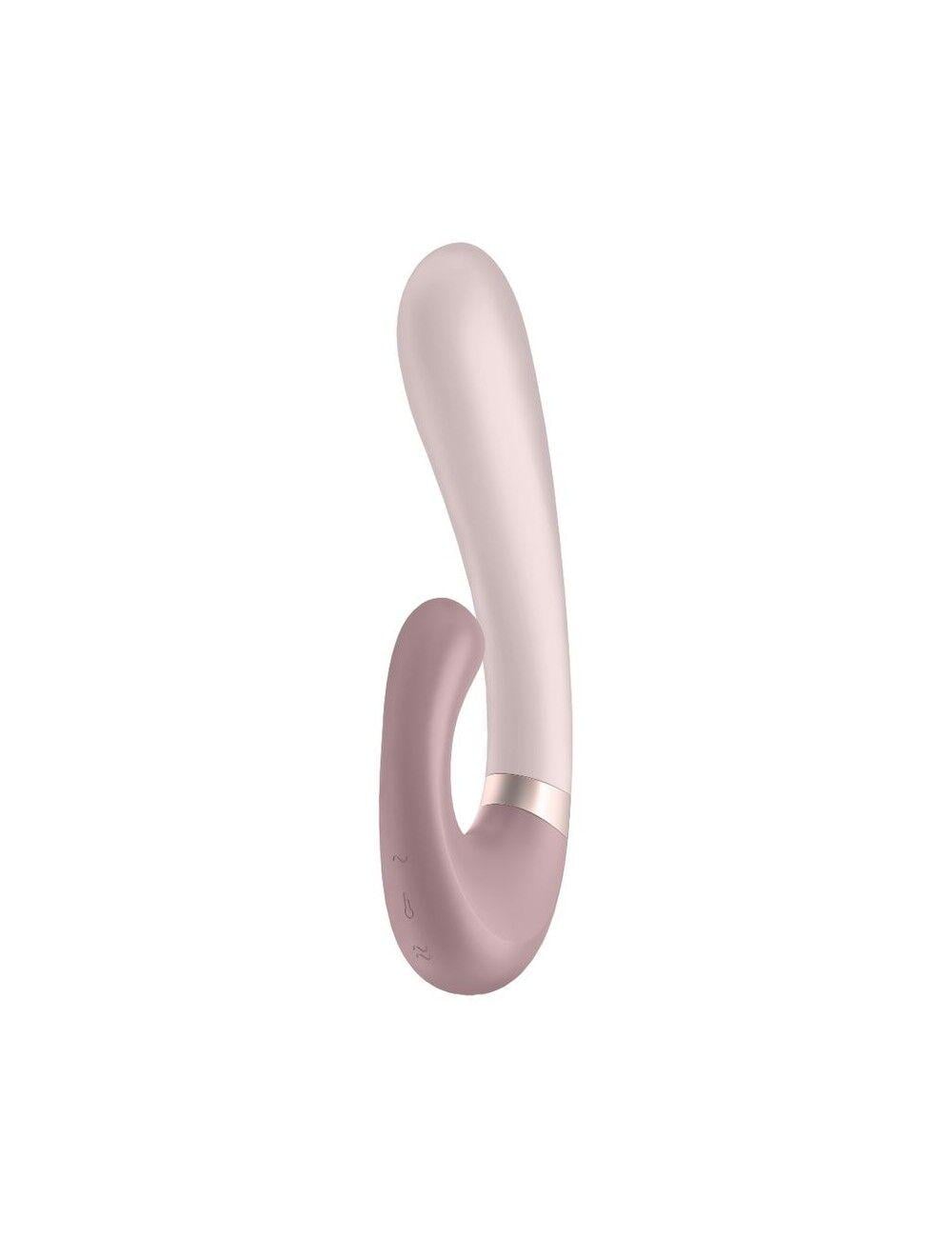 Вибратор-кролик смарт с подогревом Satisfyer Heat Wave Mauve (SO6096)