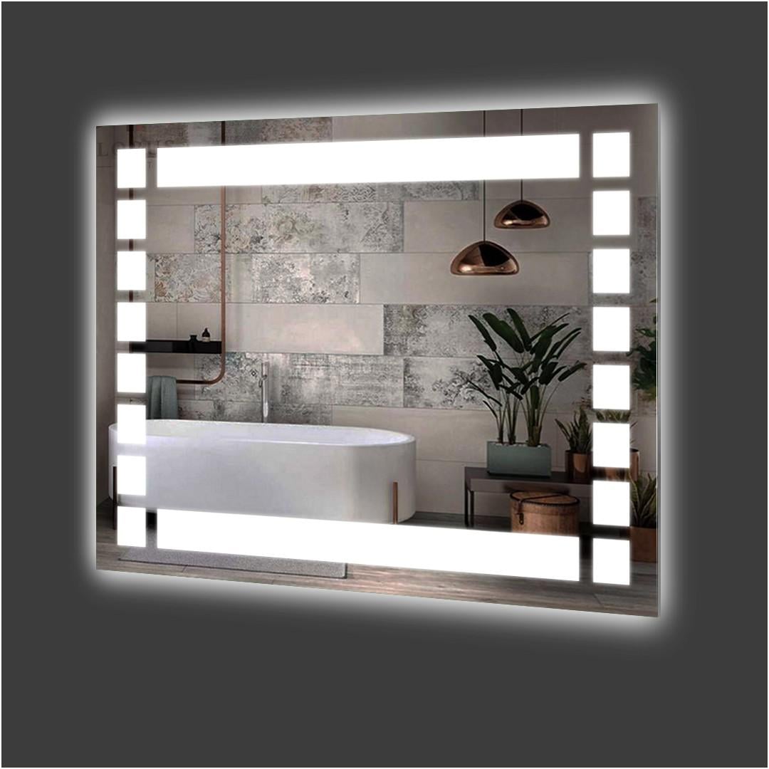 Зеркало Seria A Экватор ML-65 с фоновой LED-подсветкой по периметру 70x90 см