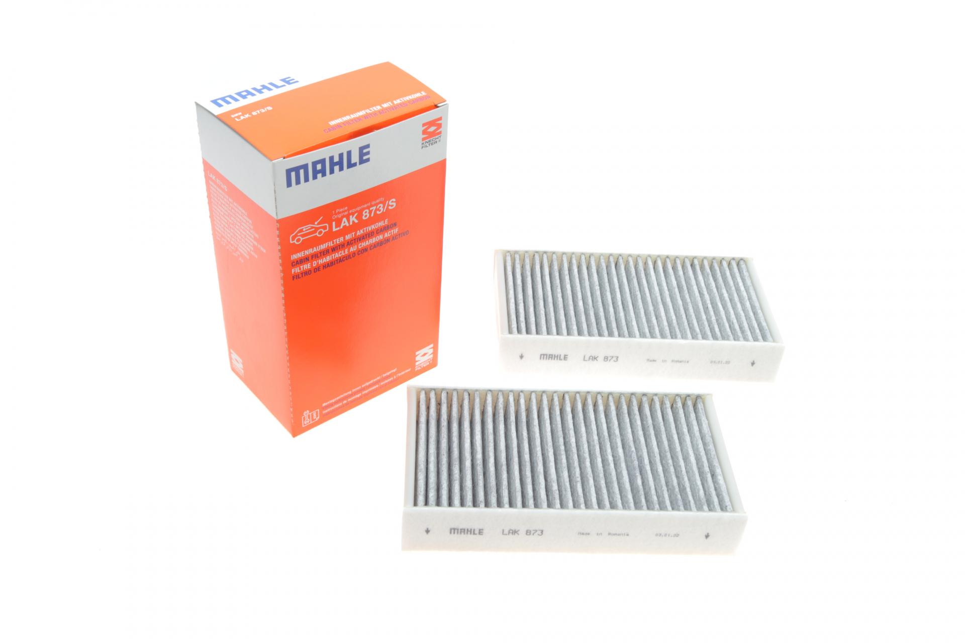 Фильтр салона KNECHT для BMW X3 F25/X4 F26 10- угольный 2 шт. (LAK 873/S)