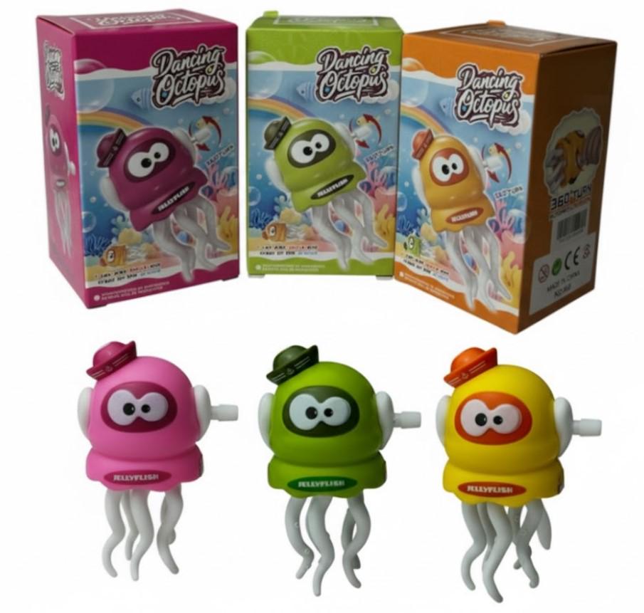 Набір дитячих іграшок Dancing Octopus Танцюючий Восьминіг 6 шт. 11 см Різнокольоровий (2104618775) - фото 7 Набір дитячих іграшок Dancing Octopus Танцюючий Восьминіг 6 шт. 11 см Різнокольоровий (2104618775) - фото 7