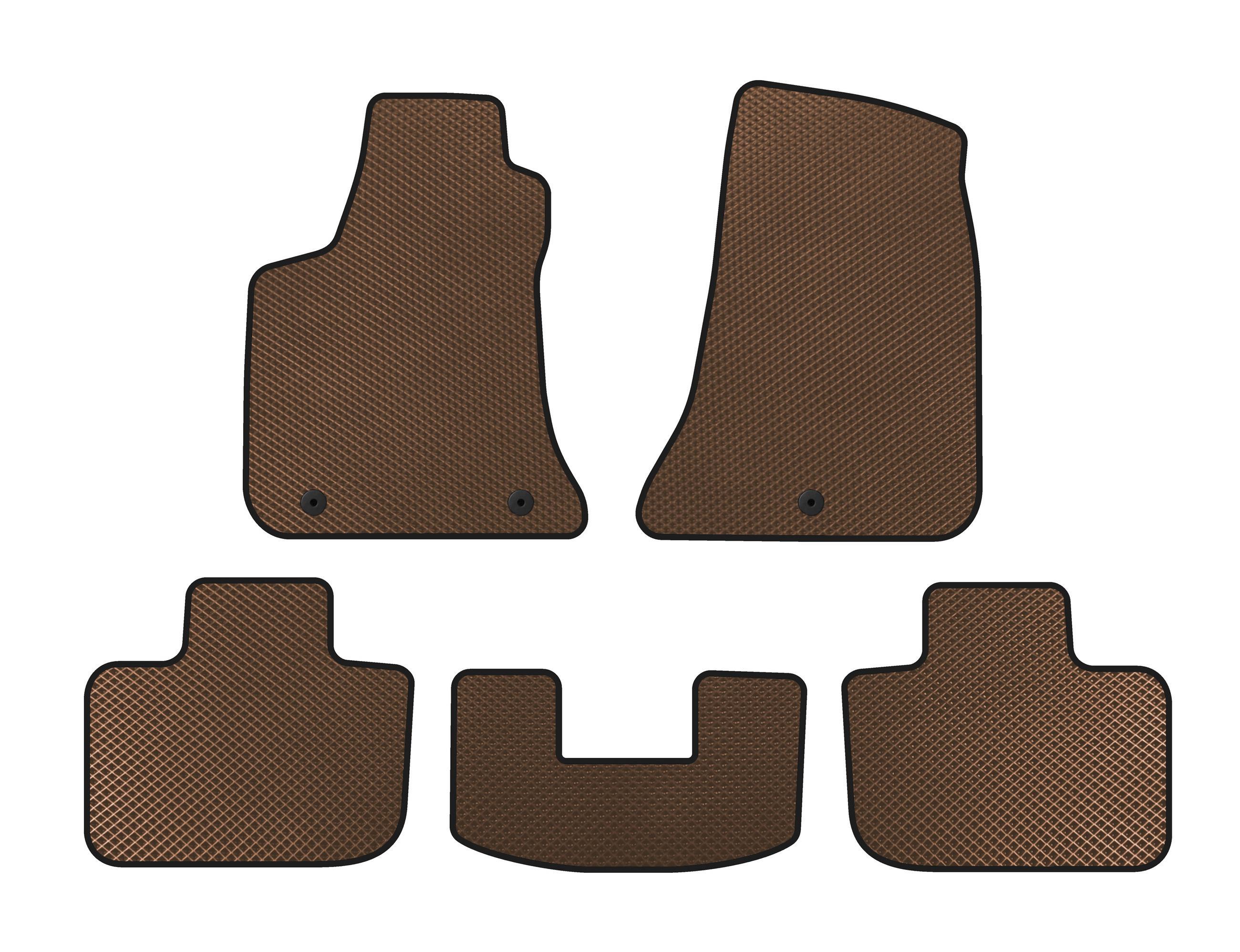 Коврики Digital Designs EVA для Chrysler C300 2011-2023 гг. этилвинилацетат Коричневый (141494)
