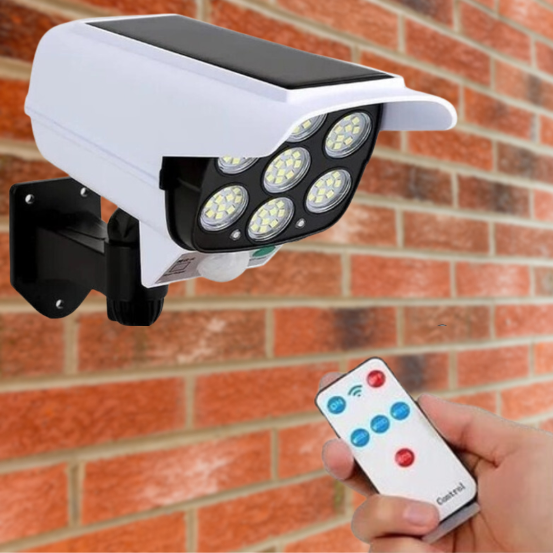 Светильник в виде камеры Solar Monitoring Lamp с датчиком движения и пультом управления (L6A-C5) - фото 2 Светильник в виде камеры Solar Monitoring Lamp с датчиком движения и пультом управления (L6A-C5) - фото 2