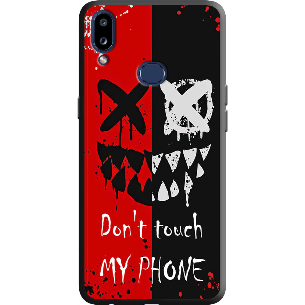 Чехол BoxFace Samsung A107 Galaxy A10s Bad Smile Черный силикон (37944-up2468-38151)