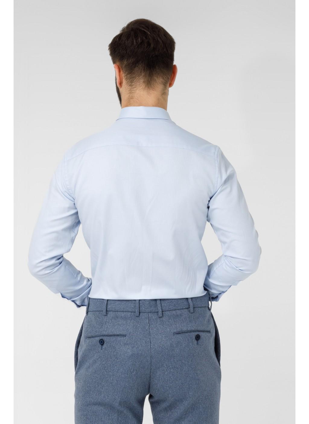 Сорочка чоловіча NAVI NVB222-1X-15-N XS Блакитний - фото 3