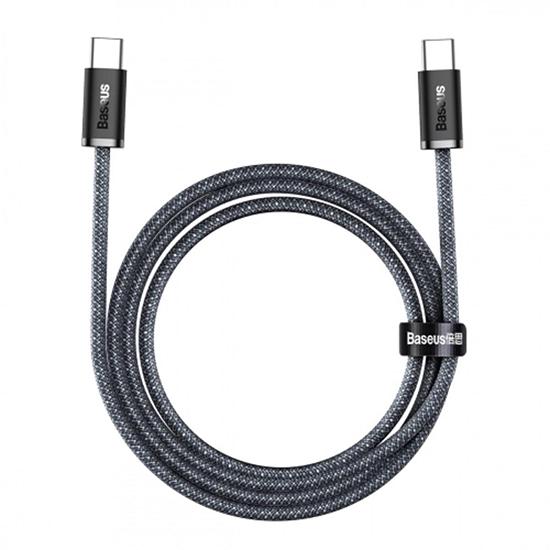 Кабель Baseus Dynamic Series Fast Charging Type-C to Type-C 100W 1 м Slate Grey (CALD000216) - фото 1