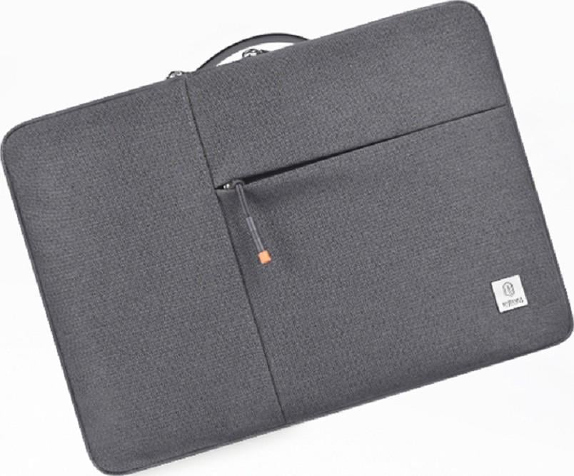 Cумка для ноутбука WIWU Alpha Double Layer Sleeve for MacBook 13.3'' Grey - фото 3