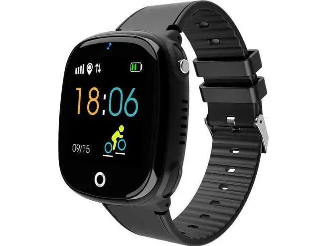 Детские смарт-часы Lemfo HW11 Aqua Plus с водой и камерой отслеживания (HW-11 blek)