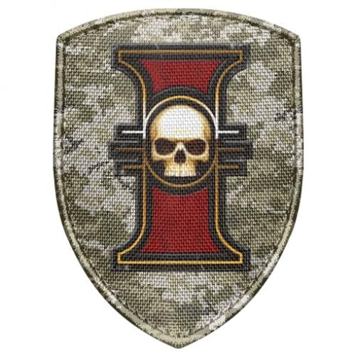 Шеврон щит инквизиция warhammer (17670667-22-28928)