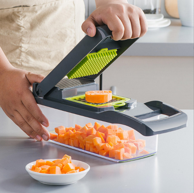 Овощерезка ручная Veggie Slicer 14в1 (111105) - фото 4