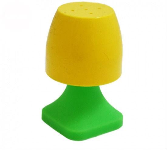 Набір сільничка та перечниця Fissman 9x5 см у формі настільної лампи із силікону (SM-7626.1LM)