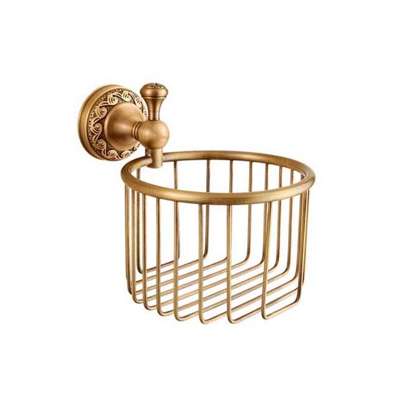 Держатель туалетной бумаги корзинка Garden 0523 Бронзовый (7931064)