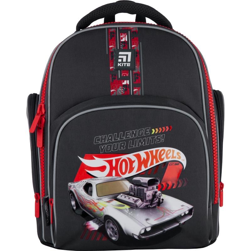 Рюкзак ортопедический Kite Education Hot Wheels 36x29x16,5 см (HW21-706S)