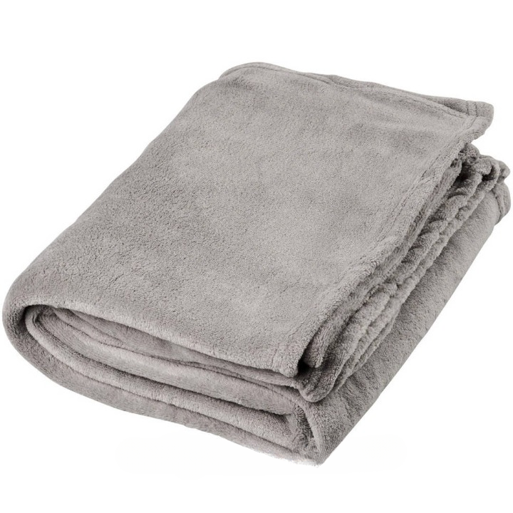 Мягкая игрушка с пледом Кот-батон 60 см 110х160 см Серый (2117-241) - фото 2