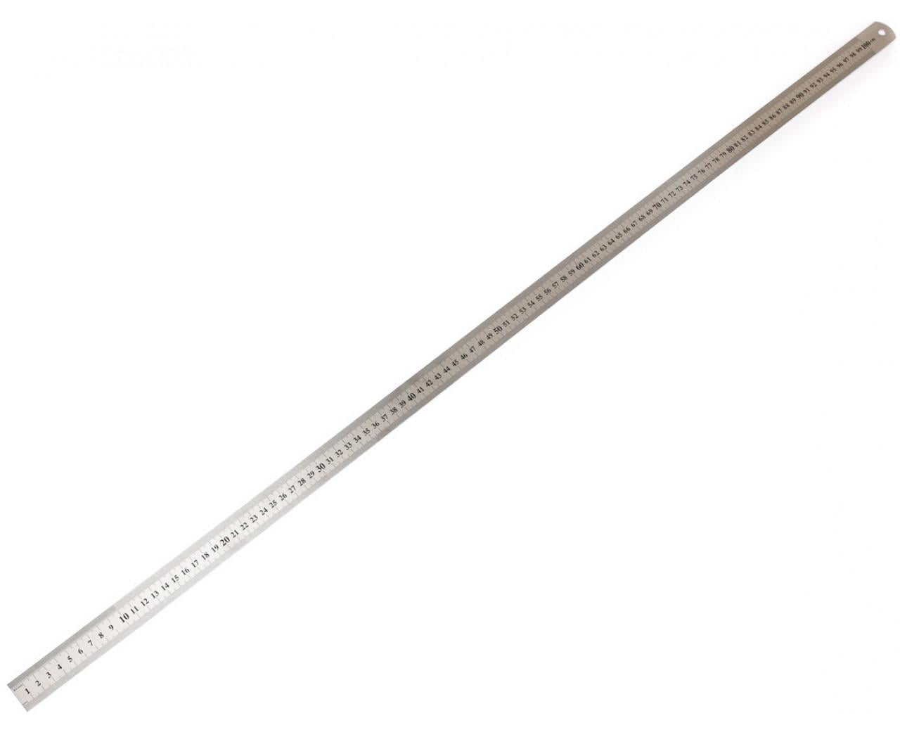Линейка металлическая Polax 1 м (38-012)
