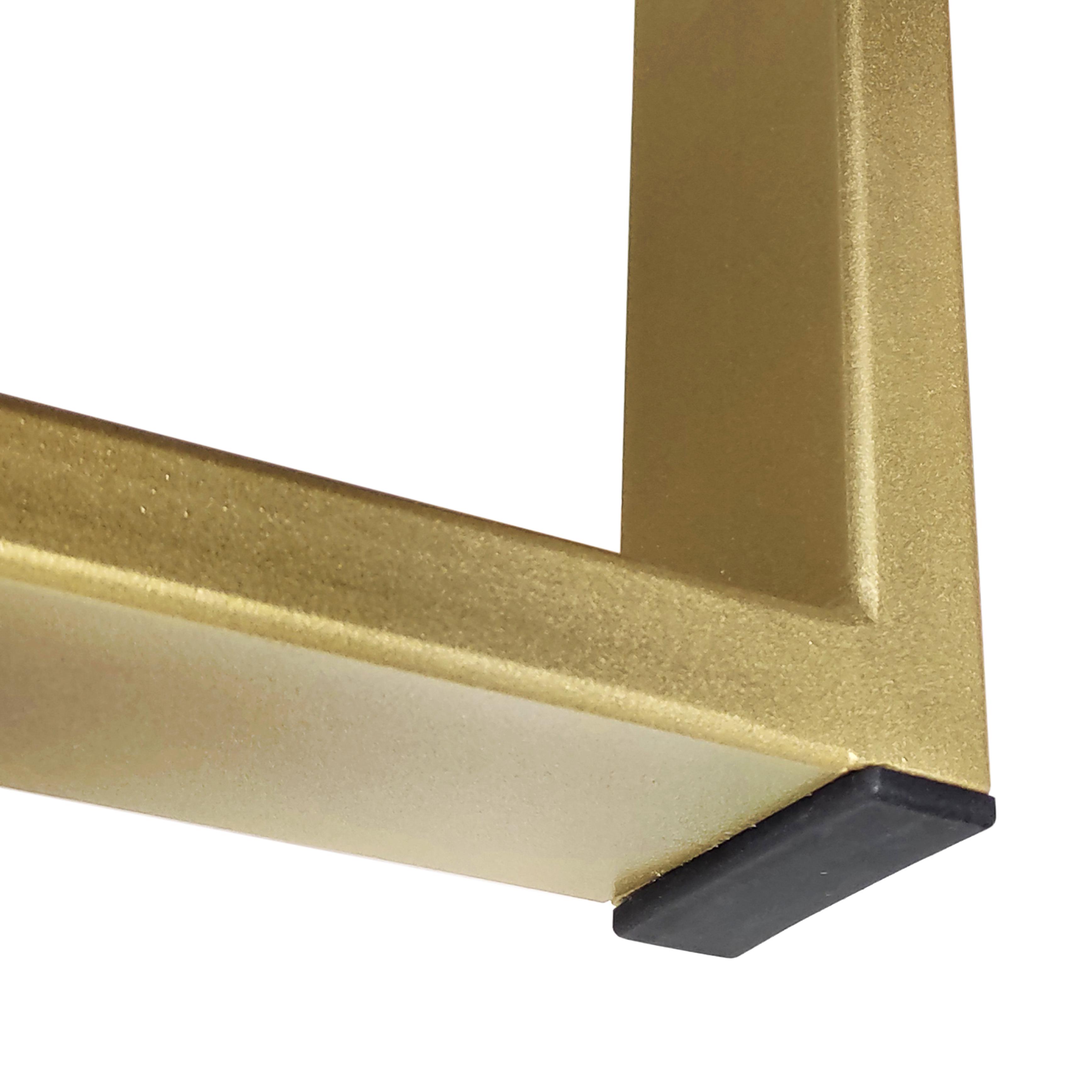 Опора для столу з металу 600х110 мм H 730 мм Золотий (1183) - фото 4 Опора для столу з металу 600х110 мм H 730 мм Золотий (1183) - фото 4