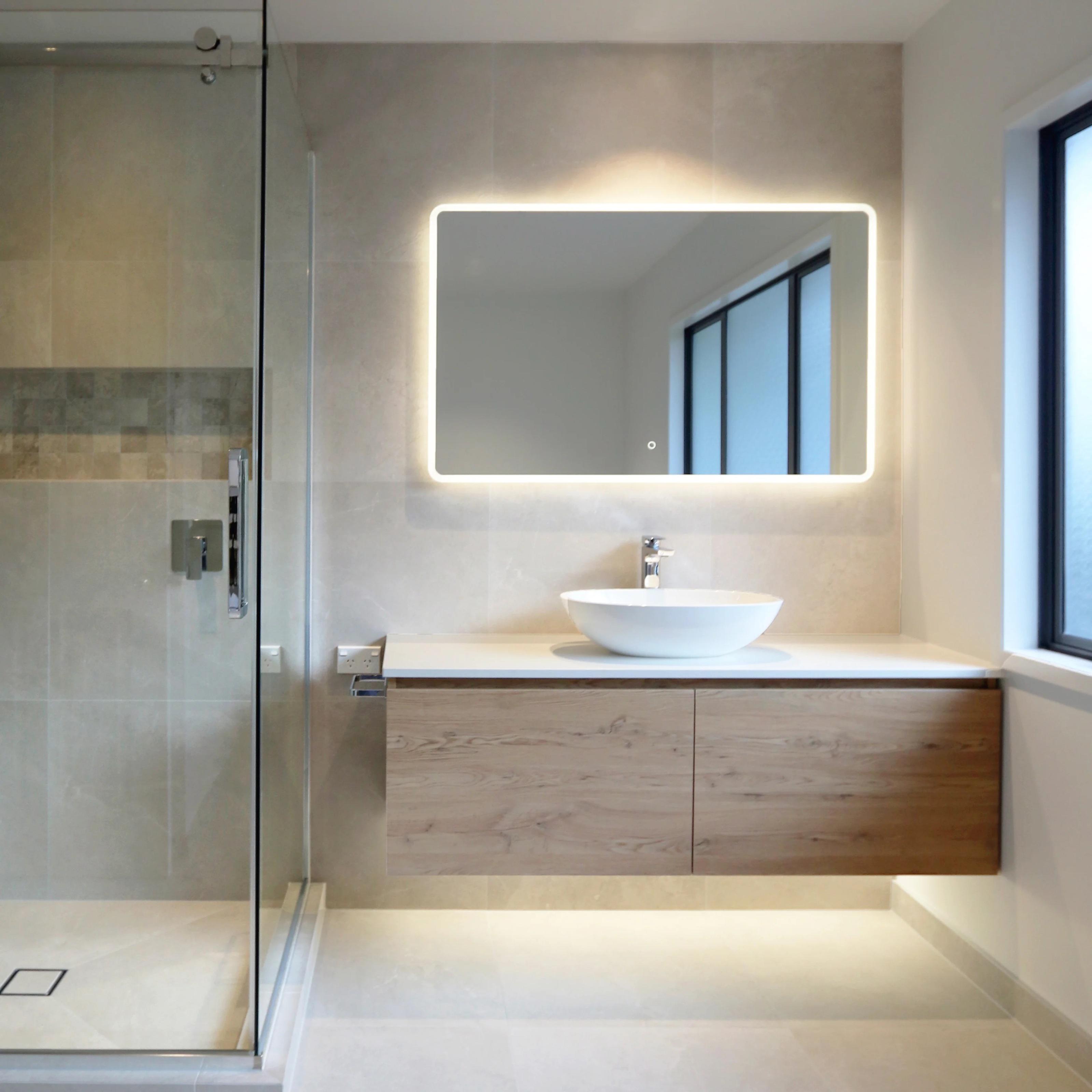 Зеркало Dim Dzerkal ERIA с LED-подсветкой и сенсорным управлением 80х160 см (11095)