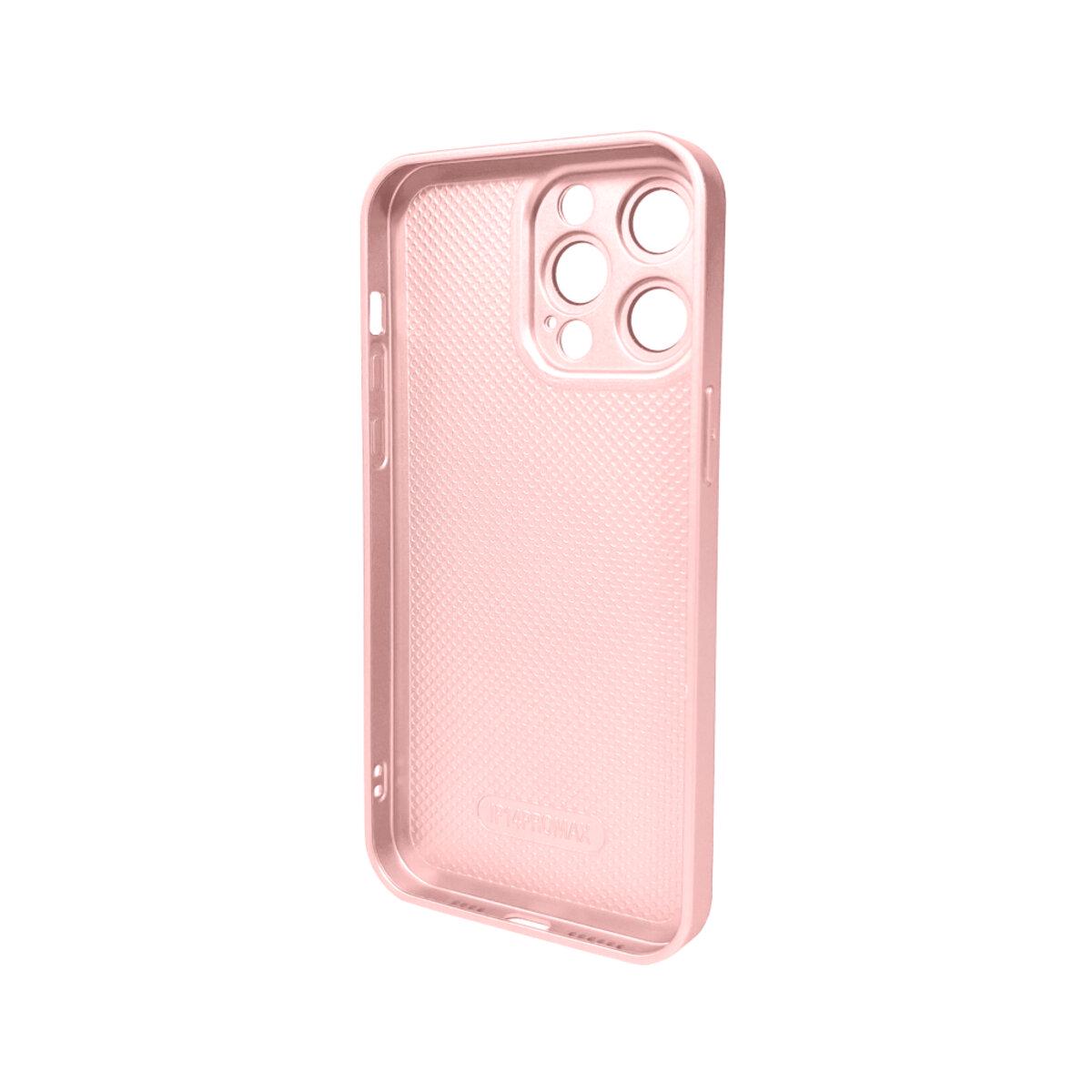 Противоударный чехол для Apple iPhone 15 Pro Max AG Glass Matt Frame Color / Chanel Pink - фото 2