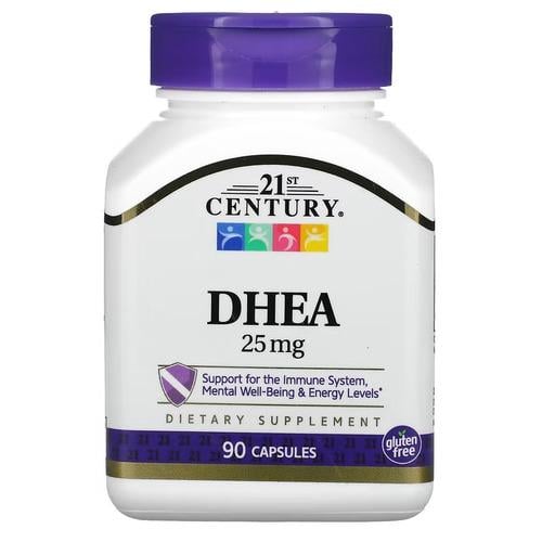 Добавка 21st Century DHEA 25 мг 90 капс. (CEN-21177)