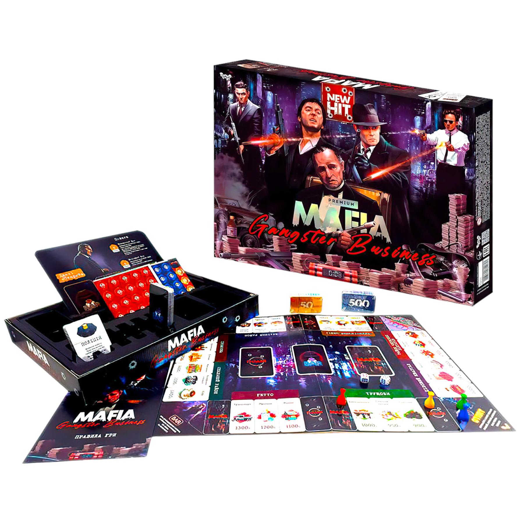 Настільна гра Danko Toys MAFIA Gangster Business Premium в коробці (111980) - фото 3
