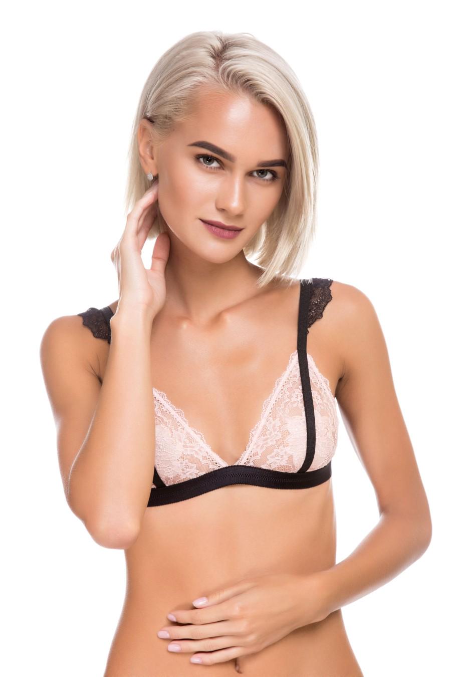 Бюстгальтер с мягкой чашкой Sambario 65B Светло-коралловый (53811)