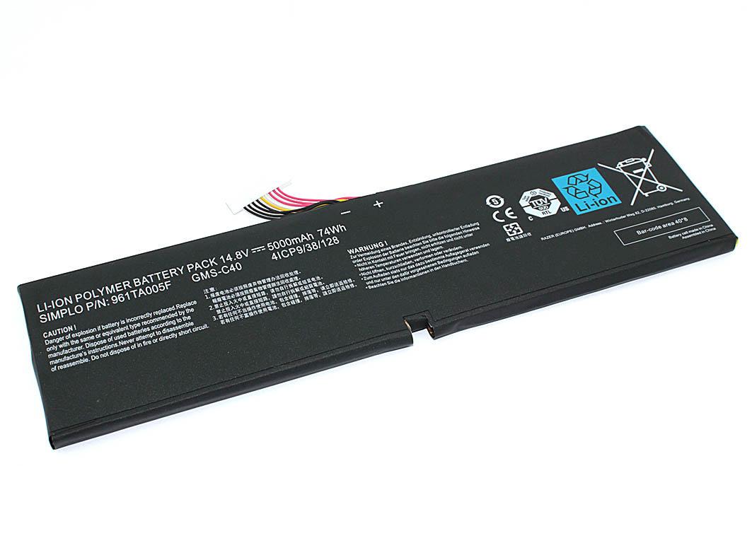 Аккумулятор для ноутбука Razer GMS-C40 Blade Pro 17 14,8 V 5000 mAh (080995)