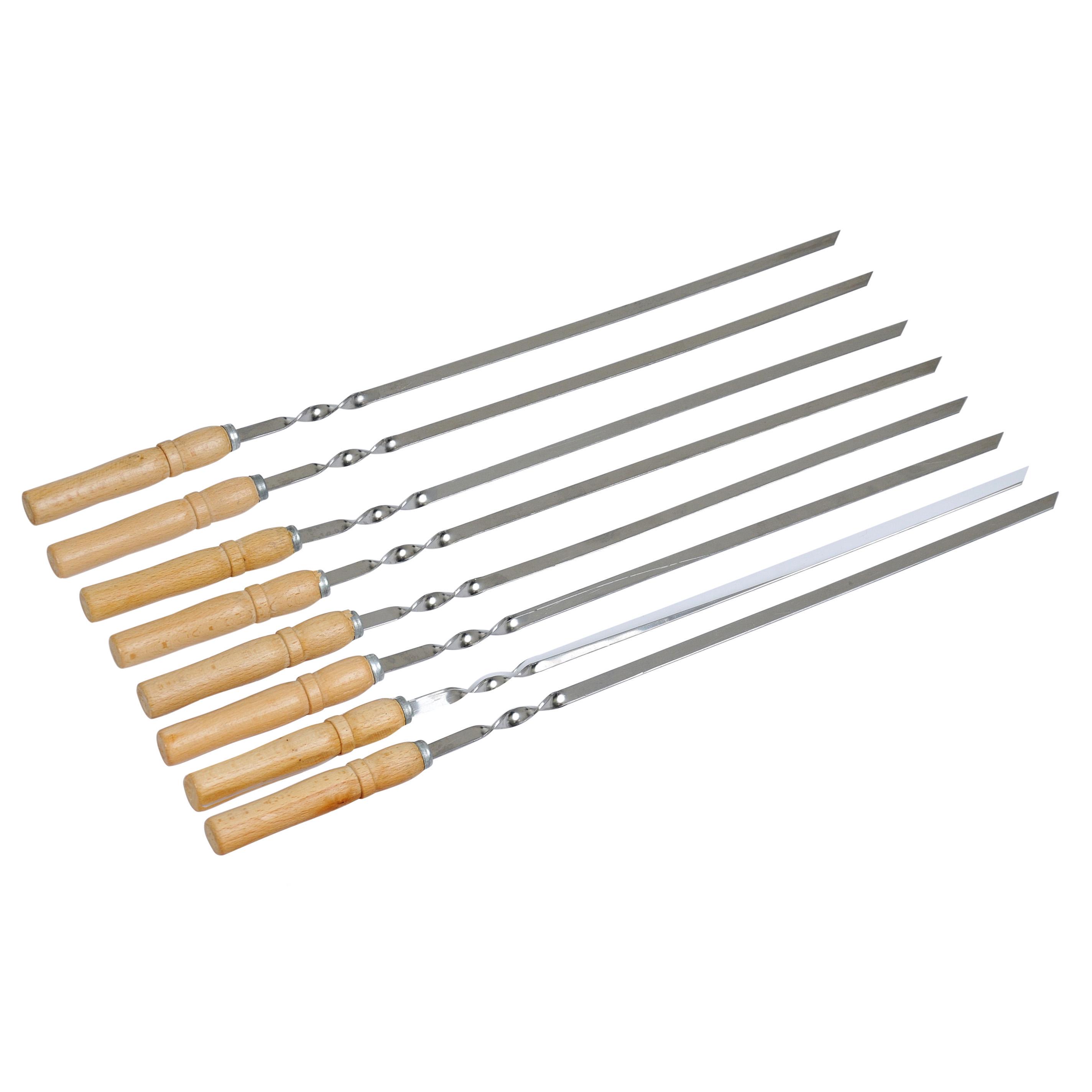 Набор шампуров плоский 600х10х2 мм 8 шт.