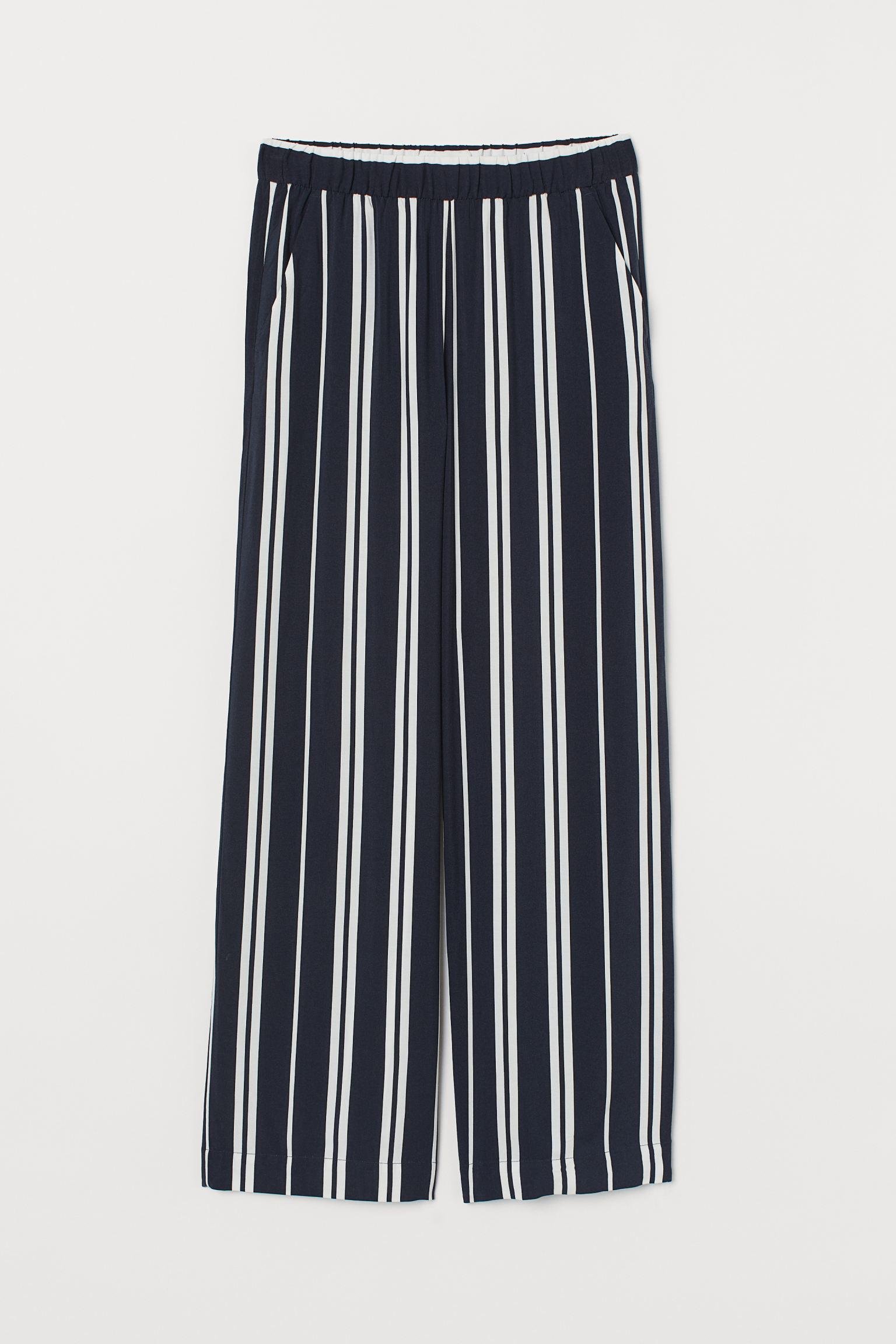 Брюки H&M Полоска р. 36 Сине-белый (23036972019)