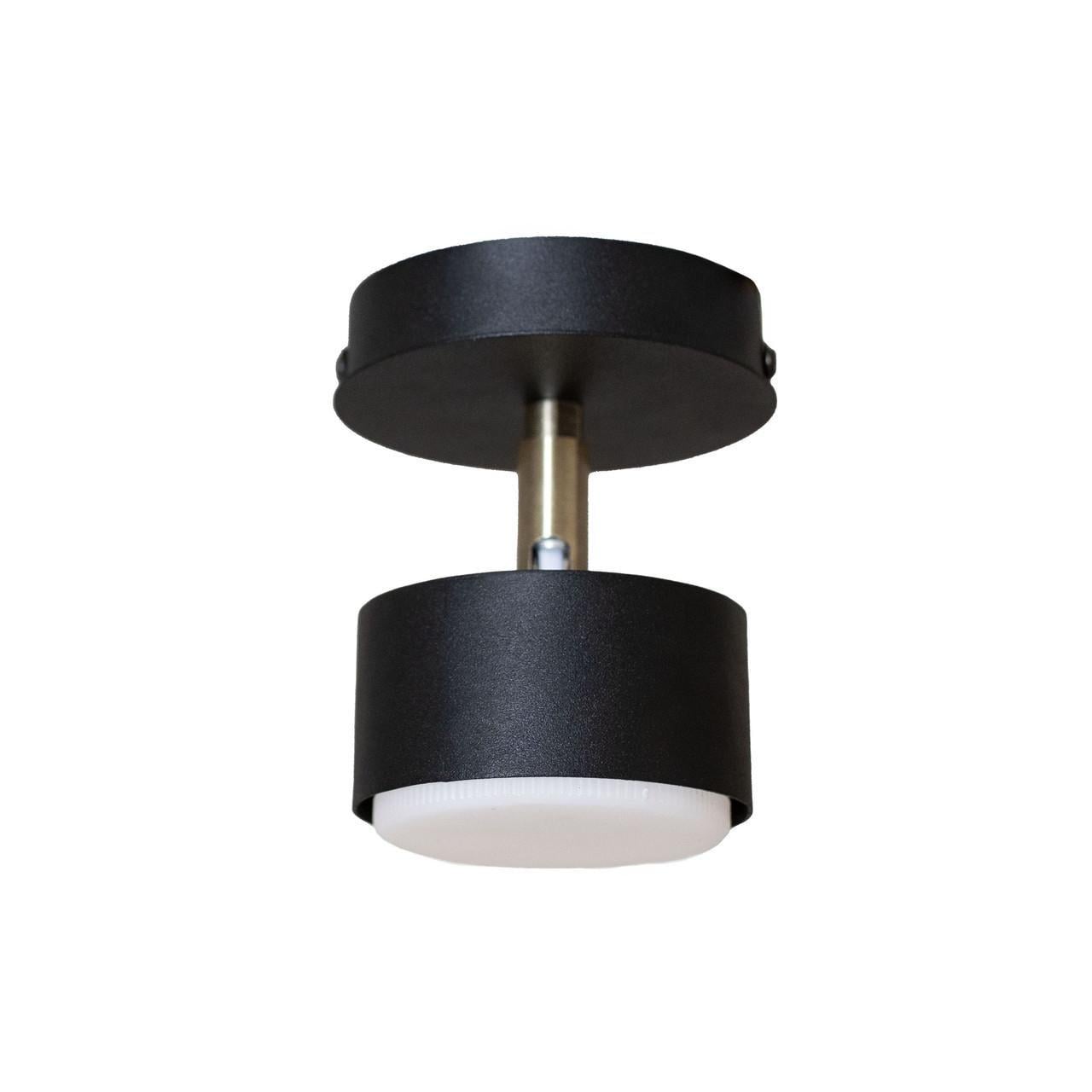 Светильник спот MSK ELECTRIC Copter с поворотным плафоном под лампу GX53 Черный (NL 80405-1 BK)