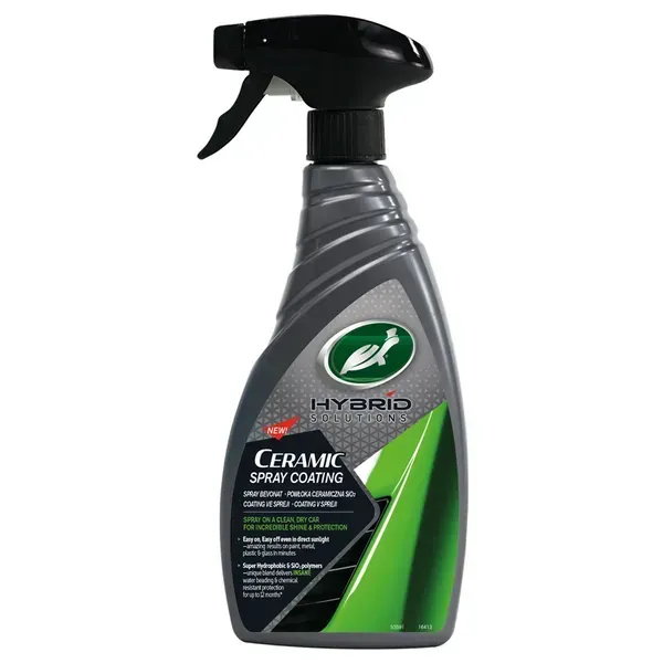 Полироль кузова с керамикой Turtle Wax Ceramic Spray Coating защита до 12 месяцев 500 мл (53930000) Полироль кузова с керамикой Turtle Wax Ceramic Spray Coating защита до 12 месяцев 500 мл (53930000)