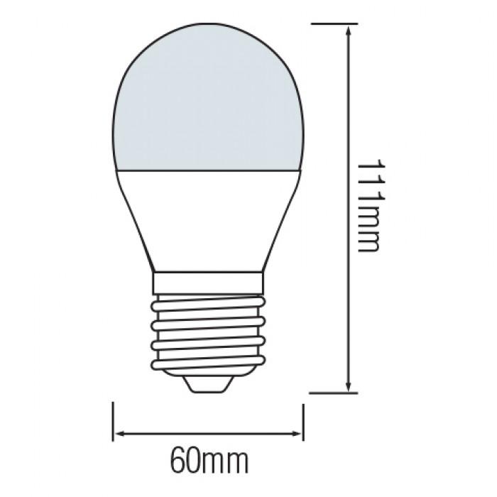 Лампа світлодіодна Horoz Electric 10W Metro-2 DC24-48V A60 E27 4200K - фото 2